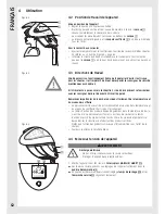 Preview for 60 page of Wella Visionair M50 Operating Instructions Manual