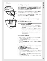 Preview for 61 page of Wella Visionair M50 Operating Instructions Manual