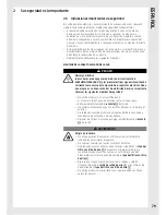 Preview for 77 page of Wella Visionair M50 Operating Instructions Manual