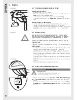 Preview for 82 page of Wella Visionair M50 Operating Instructions Manual