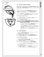 Preview for 83 page of Wella Visionair M50 Operating Instructions Manual