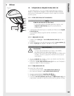 Preview for 103 page of Wella Visionair M50 Operating Instructions Manual