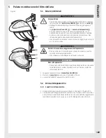 Preview for 107 page of Wella Visionair M50 Operating Instructions Manual