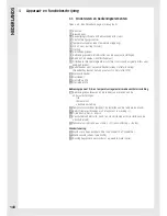 Preview for 138 page of Wella Visionair M50 Operating Instructions Manual