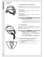 Preview for 150 page of Wella Visionair M50 Operating Instructions Manual