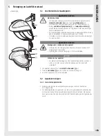 Preview for 151 page of Wella Visionair M50 Operating Instructions Manual