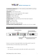 Предварительный просмотр 7 страницы Wellav UMH-150 User Manual