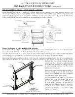 Preview for 2 page of Wellborn Cabinet SSDSC Installation Instructions