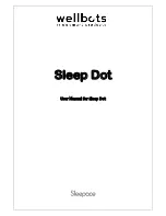 wellbots sleep dot User Manual preview