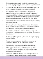 Предварительный просмотр 4 страницы Wellcare TB-1780LCD User Manual