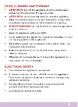 Предварительный просмотр 5 страницы Wellcare TB-1780LCD User Manual