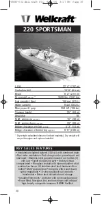 Предварительный просмотр 58 страницы Wellcraft 180 SPORTSMAN O/B Owner'S Manual