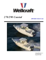 Wellcraft 270 Coastal Owner'S Manual preview