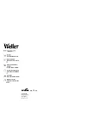 Weller BP645 User Manual preview