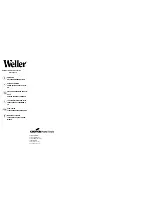 Weller BP860 User Manual preview