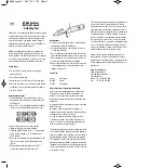 Предварительный просмотр 2 страницы Weller BP865 Manual