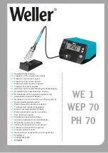 Preview for 1 page of Weller PH 70 Original Instructions Manual