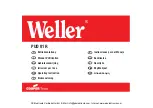 Weller PUD 81R Operating Instructions Manual preview
