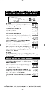 Preview for 8 page of Weller PYROPEN Operating Instructions Manual