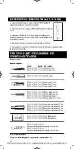 Preview for 14 page of Weller PYROPEN Operating Instructions Manual