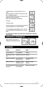 Preview for 21 page of Weller PYROPEN Operating Instructions Manual