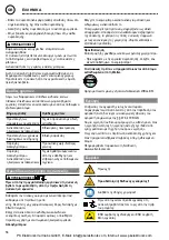 Preview for 59 page of Weller T0053452699 Translation Of The Original Instructions