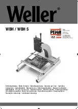 Weller WBH Operating Instructions Manual preview