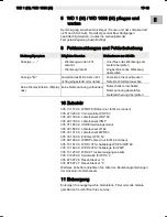 Preview for 21 page of Weller WD 1000 Operating Instructions Manual