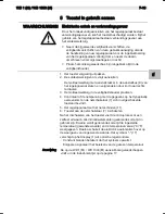 Preview for 119 page of Weller WD 1000 Operating Instructions Manual