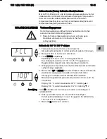 Предварительный просмотр 127 страницы Weller WD 1000 Operating Instructions Manual