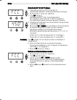 Preview for 128 page of Weller WD 1000 Operating Instructions Manual