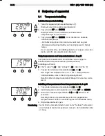 Preview for 156 page of Weller WD 1000 Operating Instructions Manual