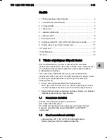 Preview for 169 page of Weller WD 1000 Operating Instructions Manual