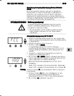 Preview for 199 page of Weller WD 1000 Operating Instructions Manual