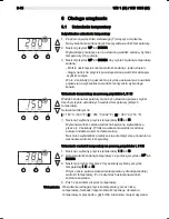 Preview for 246 page of Weller WD 1000 Operating Instructions Manual