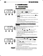 Preview for 264 page of Weller WD 1000 Operating Instructions Manual