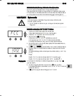 Предварительный просмотр 271 страницы Weller WD 1000 Operating Instructions Manual