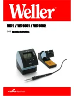 Weller WD1 Operating Instructions Manual preview