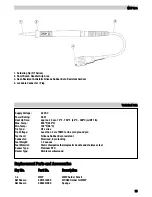 Preview for 17 page of Weller WD1 Operating Instructions Manual