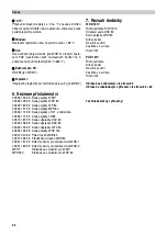 Preview for 60 page of Weller WDD 161V Operating Instructions Manual