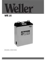 Предварительный просмотр 1 страницы Weller WFE 2X Operating Instructions Manual