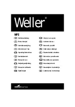 Weller WFE Series Operating Instructions Manual preview