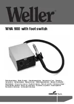 Weller WHA900 Operating Instructions Manual preview