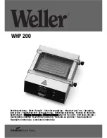 Weller whp 200 Operating Instruction предпросмотр