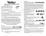 Weller WLC200 Quick Start Manual preview