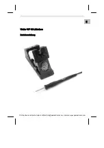 Weller WP 65 Operating Instructions Manual preview