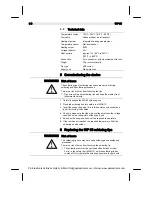 Preview for 14 page of Weller WP 65 Operating Instructions Manual