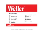 Weller WPH80T Operating Instructions Manual preview