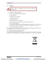 Preview for 15 page of Weller WQB 4000SOPS Operating Instructions Manual