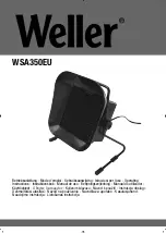 Preview for 1 page of Weller WSA350EU Operating Instructions Manual